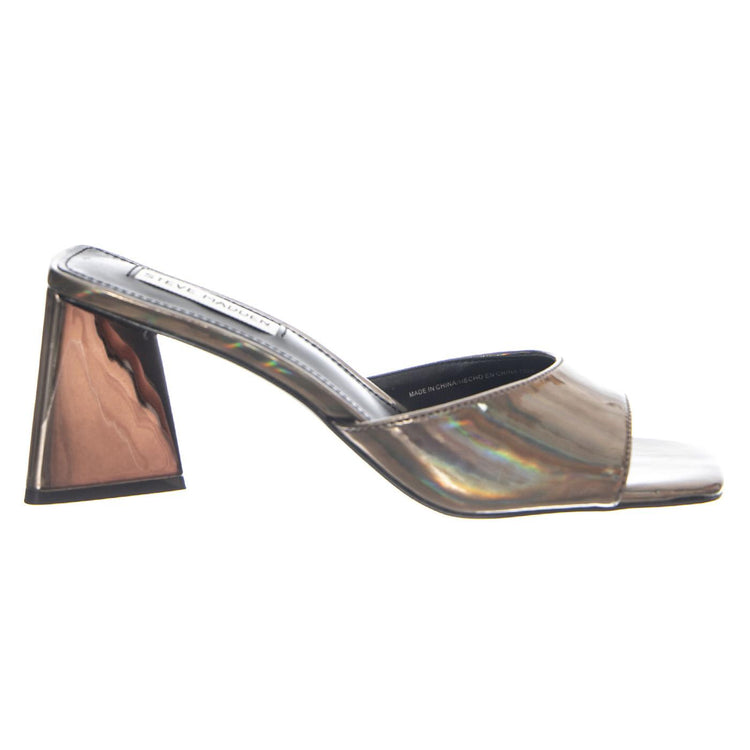 MARCIE BLK/PEWTR - Sandali Donna Argento SMSMARCIE-BLK . STEVE MADDEN 