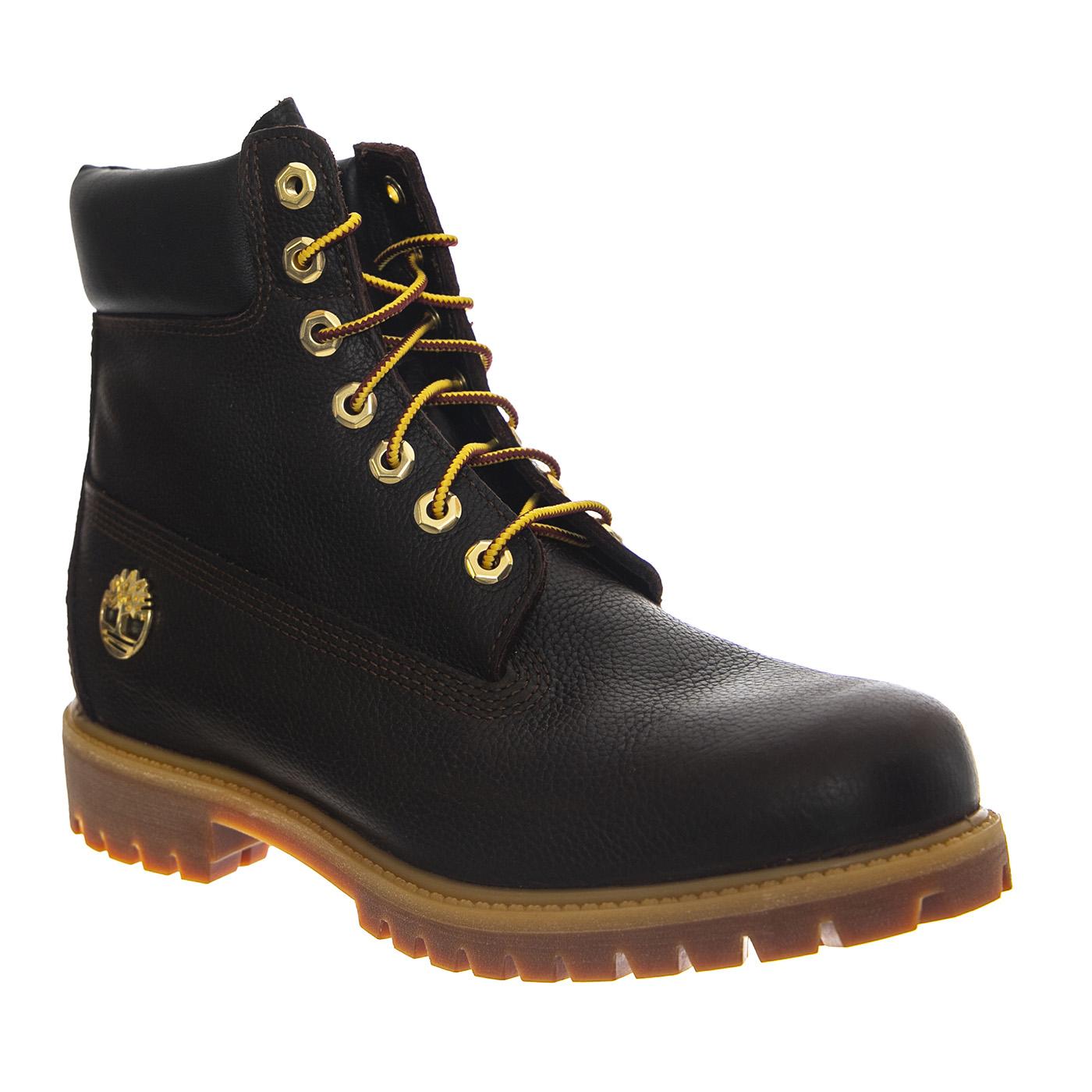 Premium 6 Inch Lace Up Waterproof Boot -- Stivali Uomo Impermeabili Brown TB0A2P6W EXU1 TIMBERLAND 