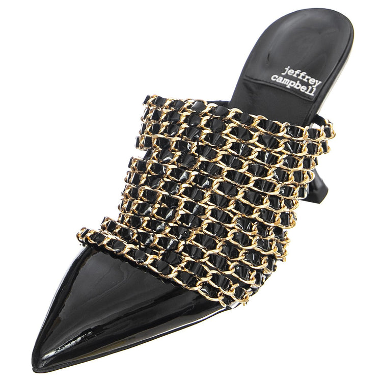 Disorder - Sandali Donna Neri JCSR129G35-BLA  JEFFREY CAMPBELL 