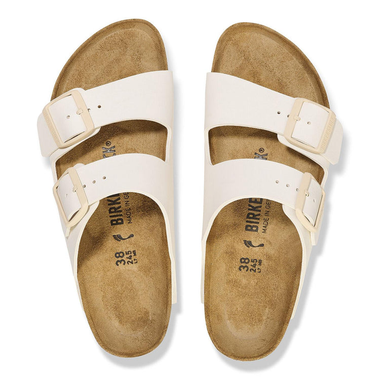 Arizona Bs Eggshell Narrow Fit - Sandali Donna Bianchi - Calzata Stretta 1027339  BIRKENSTOCK 