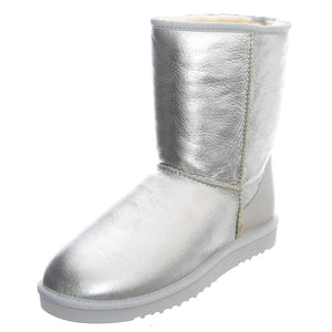 Classic Short Boots - Silver - Stivali Donna Argento UGSCLSSI5842W  UGG 