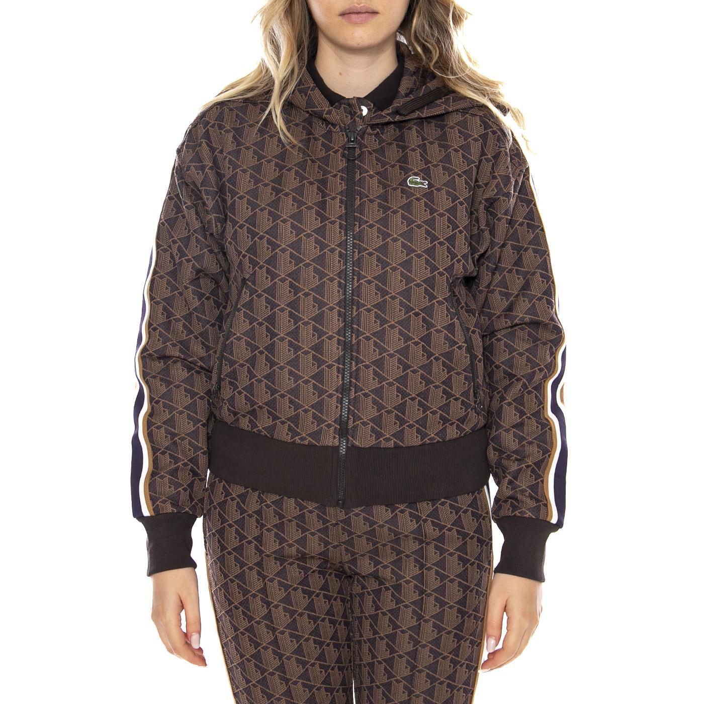 Lacoste Sweatshirt 9I4 -- Felpa Donna Multicolore SF7606-9I4 . LACOSTE 