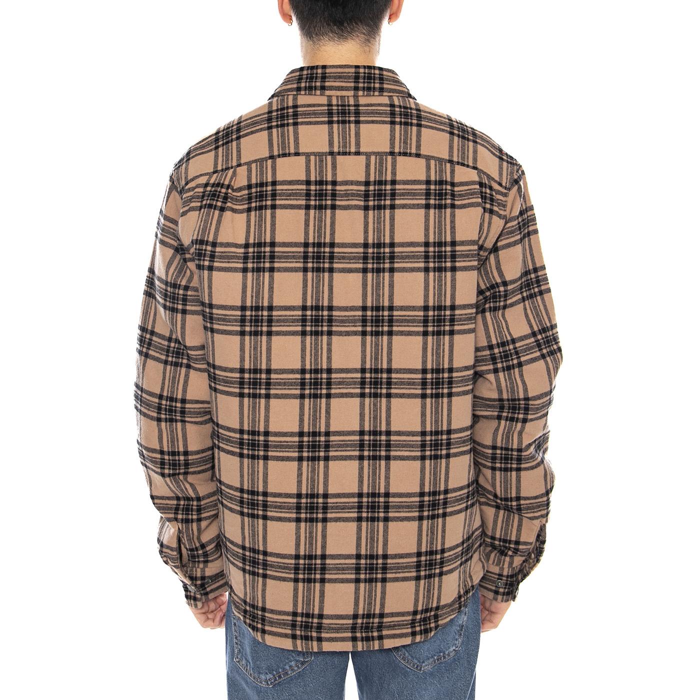 Bowery Quilted Flannel Shirt -- Giacca Uomo Multicolore 01418 WDSKB BRIXTON 