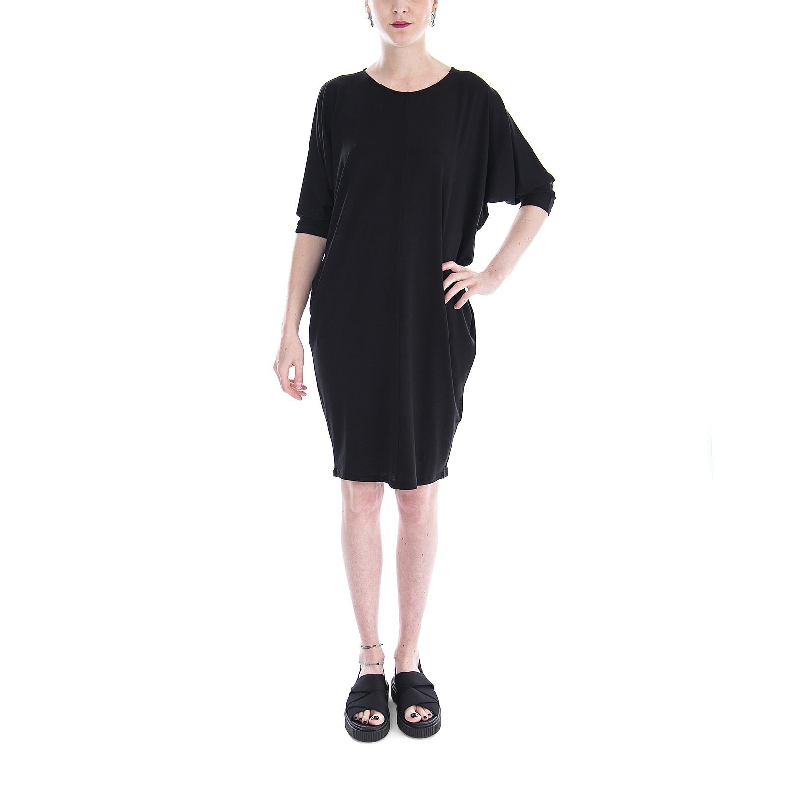 CALISTA Ws dress BLACK 181604-110  ELVINE 
