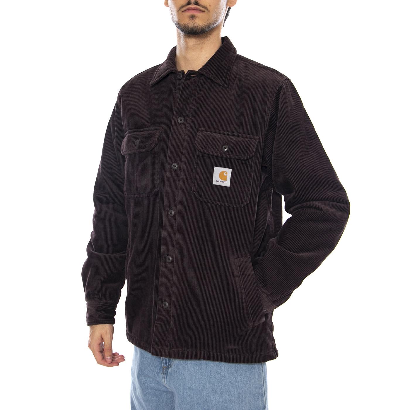 Whitsome Shirt Jac Palisander - Giacca Uomo Marrone I028827.33HXX  CARHARTT WIP 