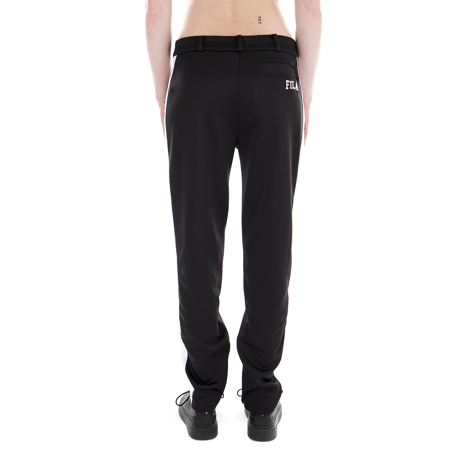 HARMONYPANEL PANT BLACK WHITE 97684_4  FILA 