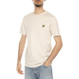 Einfarbiges T-Shirt Cove – Herren-T-Shirt mit Rundhalsausschnitt, Beige, Herren, LYLE &amp; SCOTT