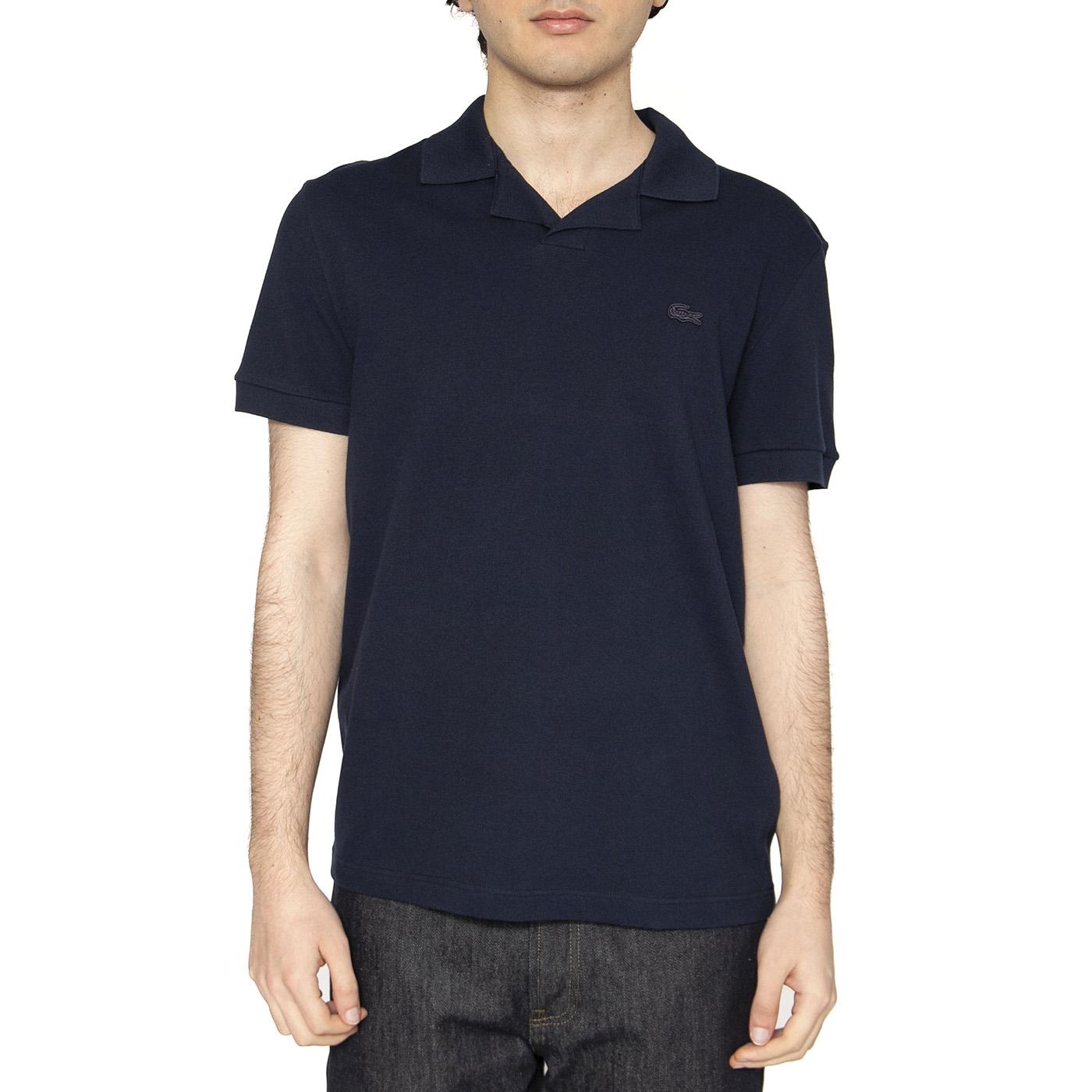 Maglietta M/C 166 Blu Polo Shirt - Polo Uomo Blu PH0084-166  LACOSTE 