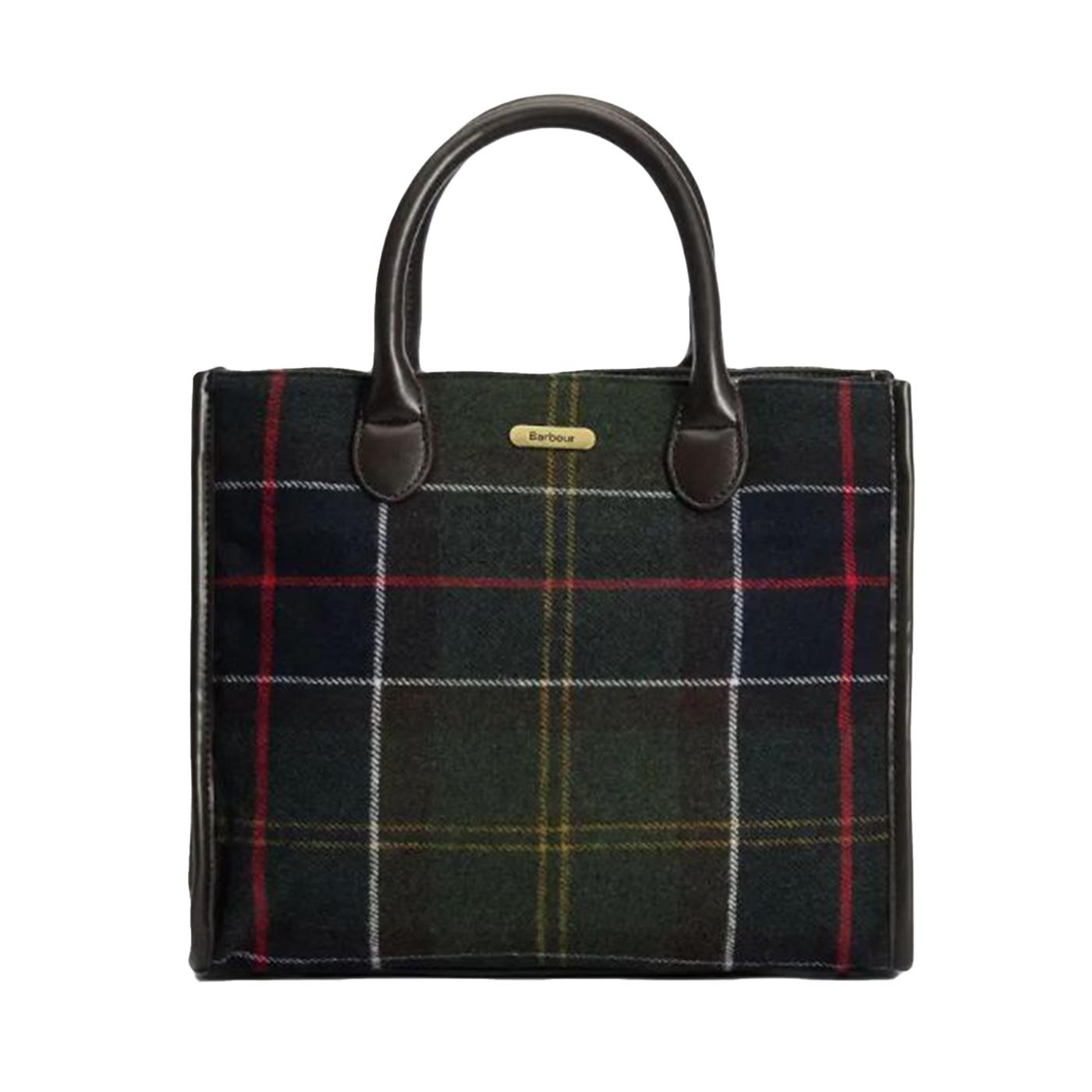 Barrhill Tartan Tote Bag - Borsa Tote Tartan LBA0423 OL91 BARBOUR 