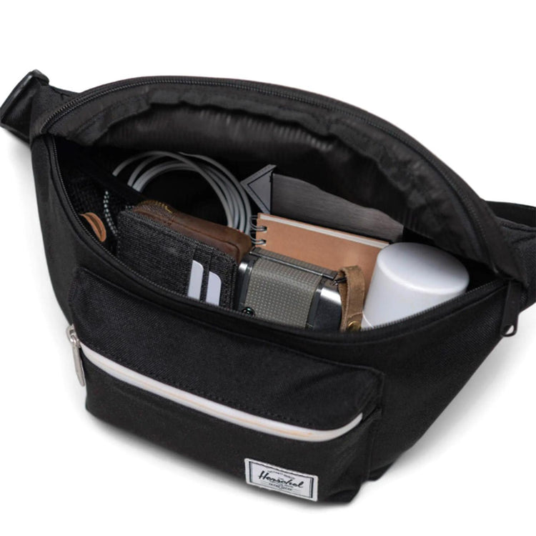 Pop Quiz Hip Pack Black Tonal - Marsupio Nero 11406-05881-OS  HERSCHEL 