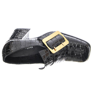 Faithful - Mocassini Donna Croco Neri JCSR196E10-BLA  JEFFREY CAMPBELL 