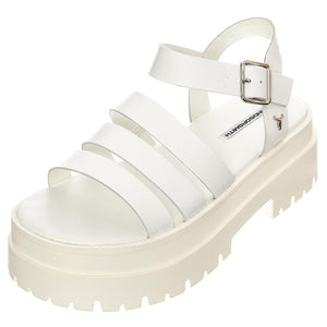 Toxins White Leather - Sandali Donna Bianchi WSSTOXINS-WHI  WINDSOR SMITH 