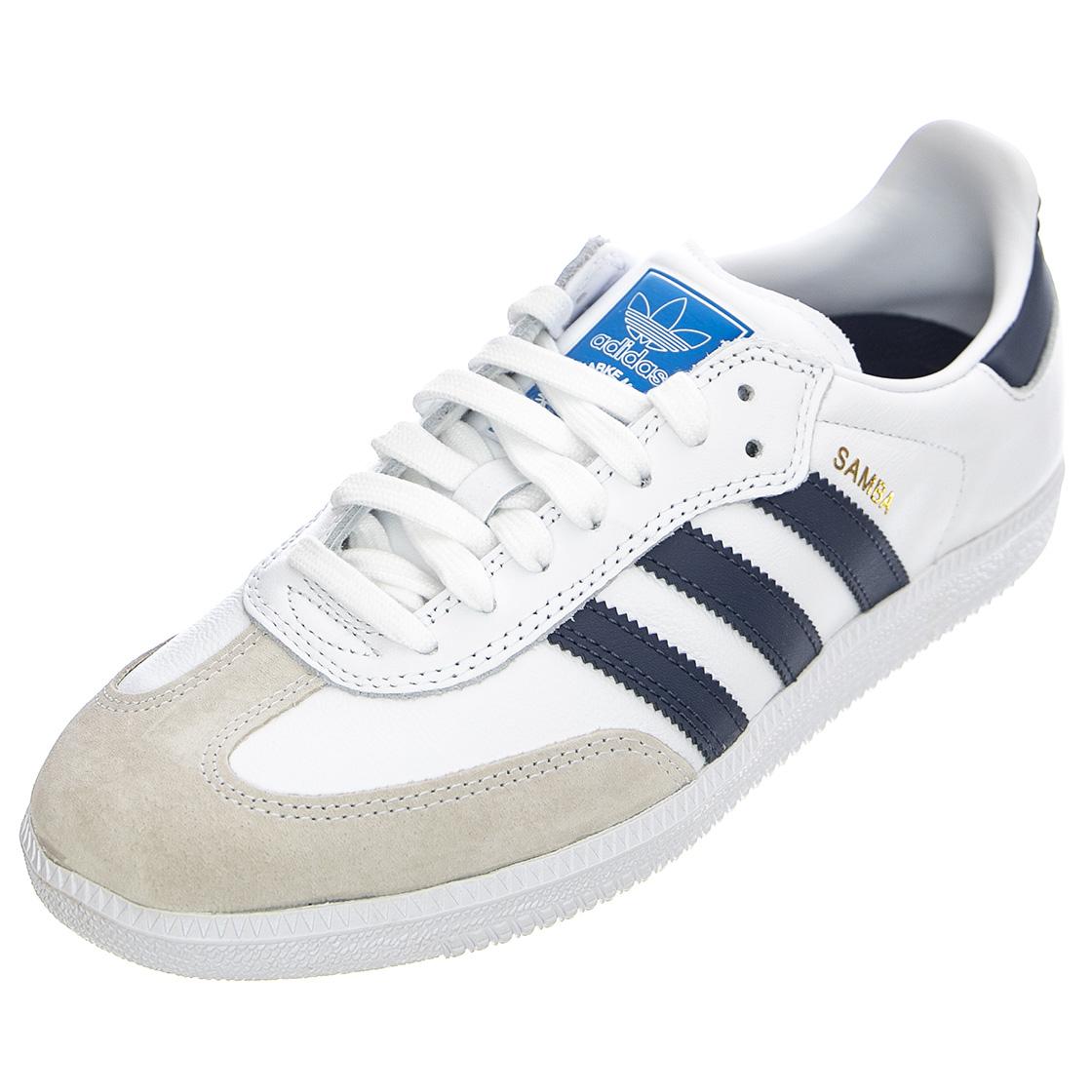 Samba Adv - Scarpe Stringate Profilo Basso Uomo Bianche UK 6.5 GW3158  ADIDAS 