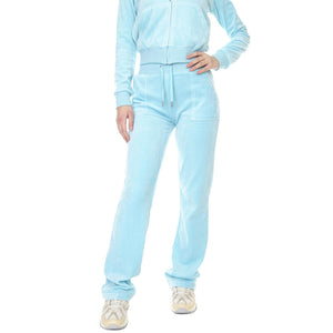 Cotton Rich Del Ray Pocket Pant Petit Four - Pantaloni Sportivi Donna Blu JUCJCCB221003-PET  JUICY COUTURE 
