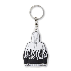 Octopus Hoodie Original Black / White Soft Keychain CRVR0KCP02  OCTOPUS 