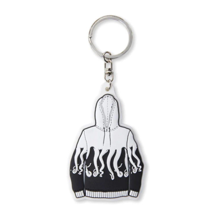 Octopus Hoodie Original Black / White Soft Keychain CRVR0KCP02  OCTOPUS 