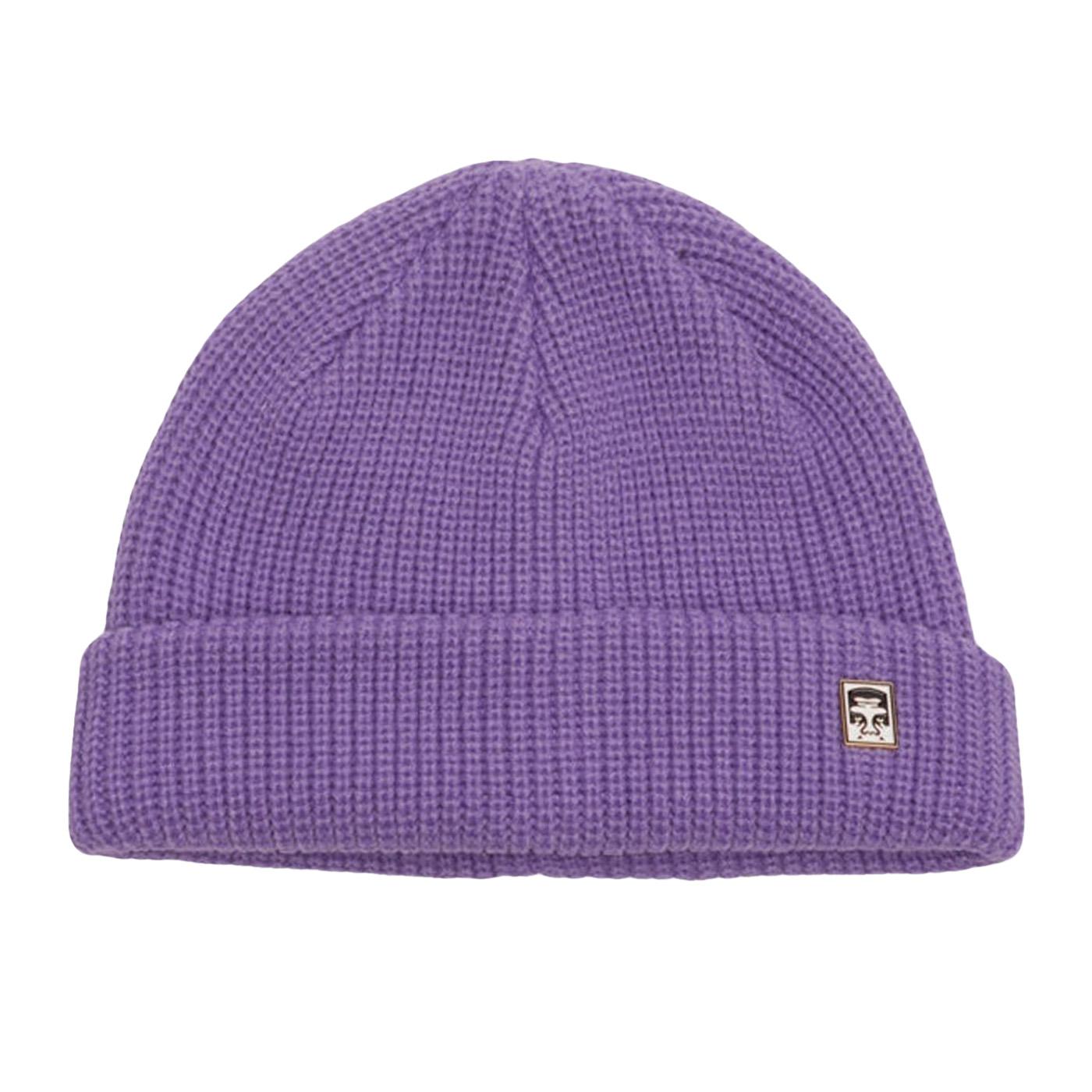 Micro Beanie Pisley Purple - Berretto in Maglia Viola 100030125 PYP OBEY 