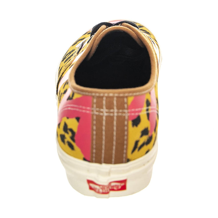 UA Authentic 44 DX Alva Skates Leopard Brown / Pink - Scarpe Stringate Profilo Basso Uomo Multicolore VN0005U8RPK1  VANS 