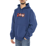 Obey Half Icon Fleece Limoges – Herren-Sweatshirt mit Rundhalsausschnitt, Blau, Herren OBEY