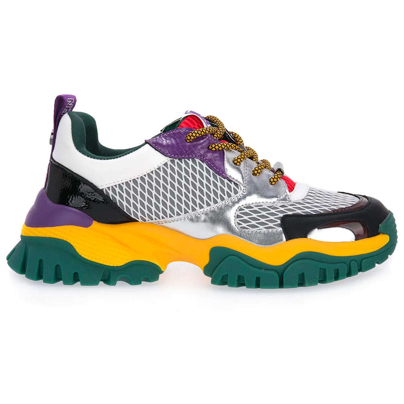 Trilling Sil / Grn - Scarpe Stringate Profilo Basso Donna Multicolore SMPTHRILLING-SIL  STEVE MADDEN 