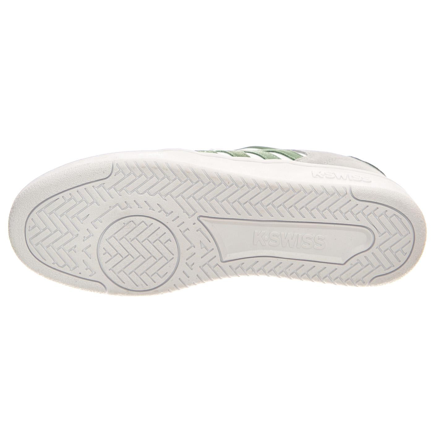 Court Pasilades White / Grey Shoes - Scarpe Stringate Profilo Basso Uomo Bianche / Multicolore 06931-950-M  K-SWISS 