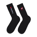 KAMIFUJI SOCKEN Schwarz - Schwarze Socken EDWIN ACCESSORIES