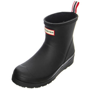Play Short Sherpa Boot Black - Stivali Profilo alla Caviglia Donna Neri HUSWFS2235RMA-BLK  HUNTER 