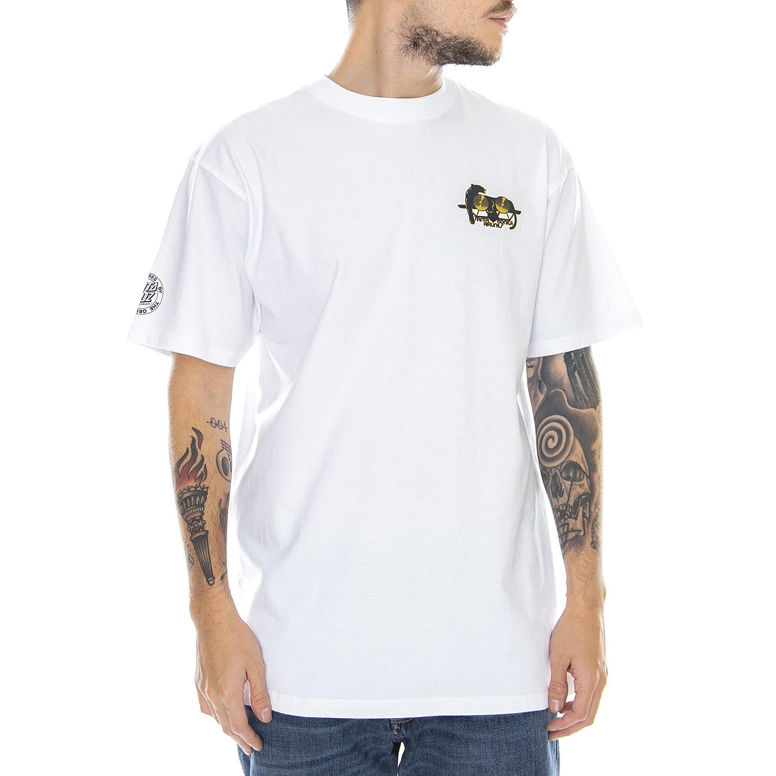  SMA Natas Panther T-Shirt White  SANTA CRUZ 