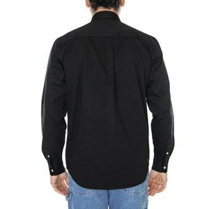 L/S Madison Shirt Black / White - Camicia Uomo Nera I023339-0D2XX  CARHARTT WIP 