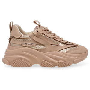 Possession-R Blush - Scarpe Stringate Profilo Basso Donna Rosa SMPPOSSESSION-R-BLU  STEVE MADDEN 