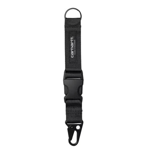 Click Keyholder Black - Portachiavi Nero I035375.89XX . CARHARTT WIP 