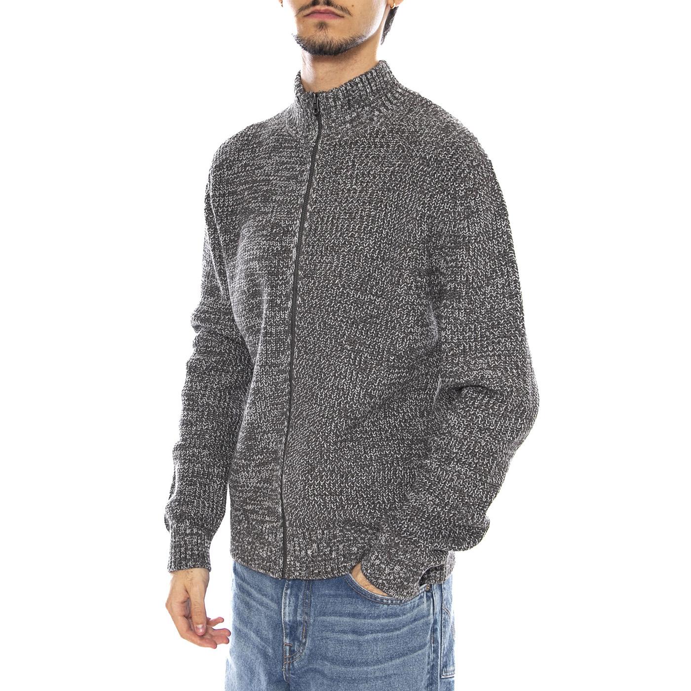Cardigan Zip Smoke Grey - Cardigan Uomo Grigio 112370540 . LEE 