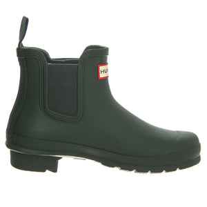 Original Chelsea Boot Hunter Green - Stivaletti Donna Verdi HUSWFS2078RMA-HGR  HUNTER 