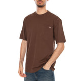 LURAY POCKET TEE SS TIMBER BROWN - Crew Neck T-Shirt Herren Braun - Herren DICKIES