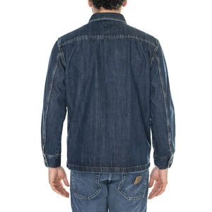 101 Overshirt Mid Indigo - Camicia Denim Jeans Uomo Blu 112349924  LEE 