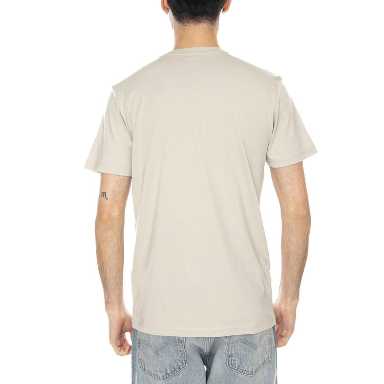 SS PATCH LOGO TEE COVE BEIGE - Maglietta Girocollo Uomo Beige 112376454 BGE LEE 