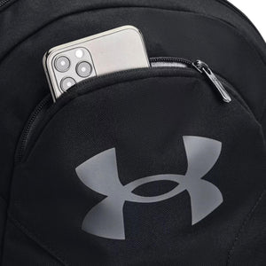 UA Hustle Lite Backpack Black - Zaino Nero 77-1364180-1  UNDER ARMOUR 