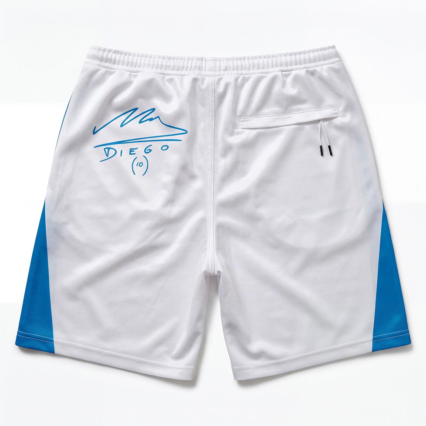 Maradona Easy Shorts - Bermuda Maradona Bianchi<BR/> PA1369- QV-02 DOLLY NOIRE 