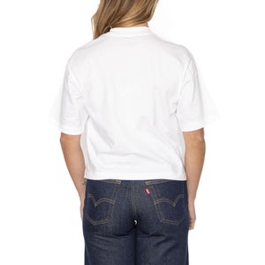 Carhartt WIP  t-shirt S/S Colburn - Maglietta Girocollo Donna Bianca I034308.02XX  CARHARTT WIP 
