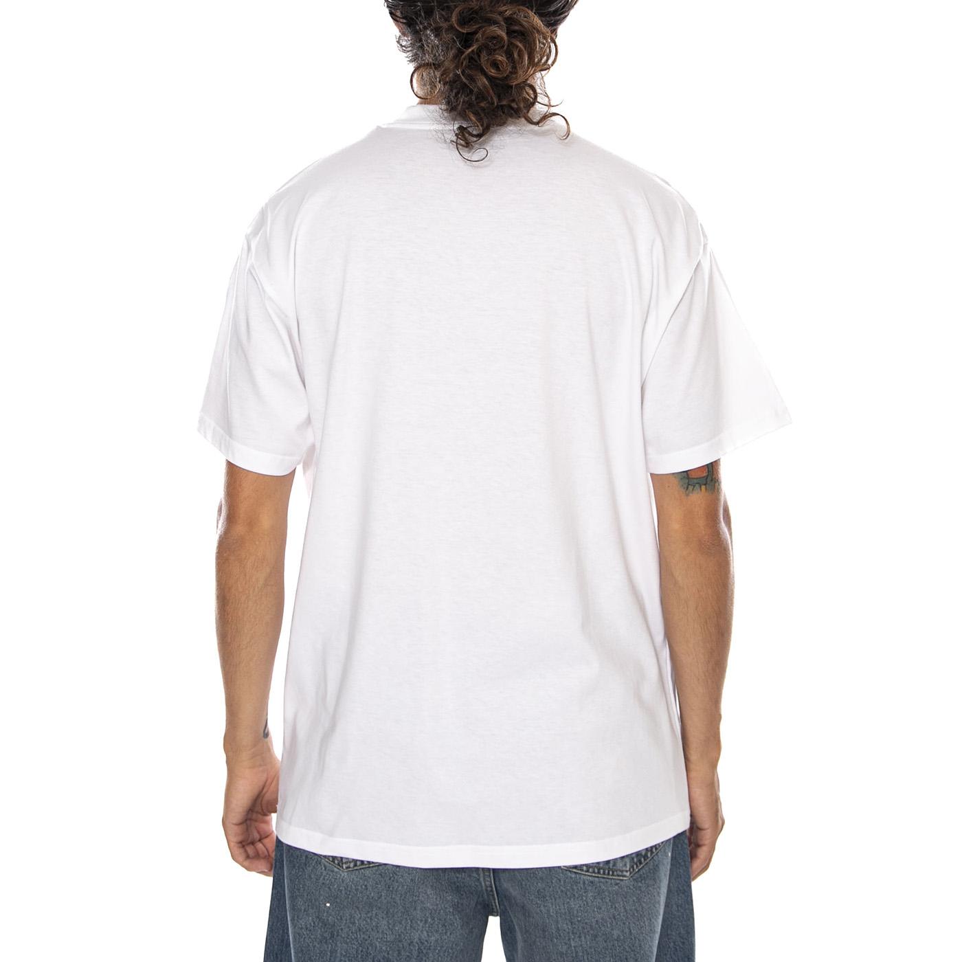 WHITE - Maglietta Girocollo Uomo Bianca I036900 02XX CARHARTT WIP 