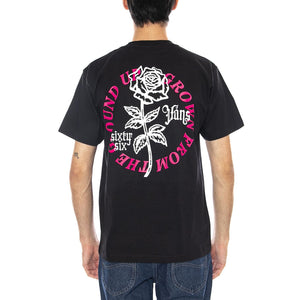 Grown From The Ground Up SS Black Tee - Maglietta Girocollo Uomo Nera VN000PCH BLK1 VANS 