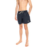 STAPLE LOGO 5 SWIM SHORTS Navy - Badeshorts Herren Blau BARBOUR