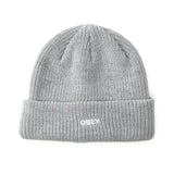 Future Beanie Heather Grey - Graue Strickmütze von OBEY ACCESSORIES