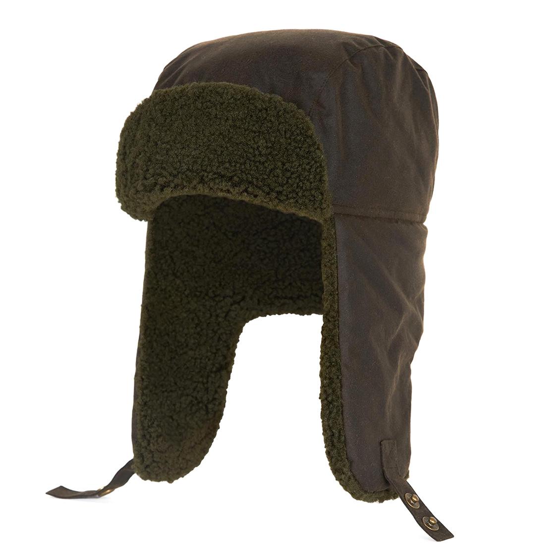 Morar Wax Trapper Olive - Cappello Verde FW22-MHA0710-OL71  BARBOUR 