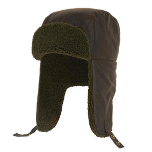 Morar Wax Trapper Olive - Cappello Verde FW22-MHA0710-OL71  BARBOUR 