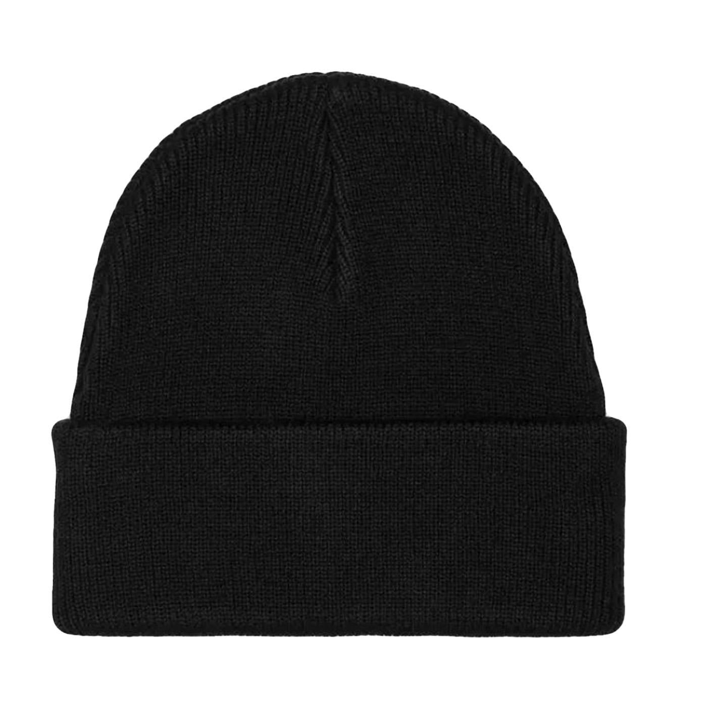 Autunno / Inverno - Backpatch Beanie Caviar Black - Berretto Nero 000J4-0003 . LEVIS 