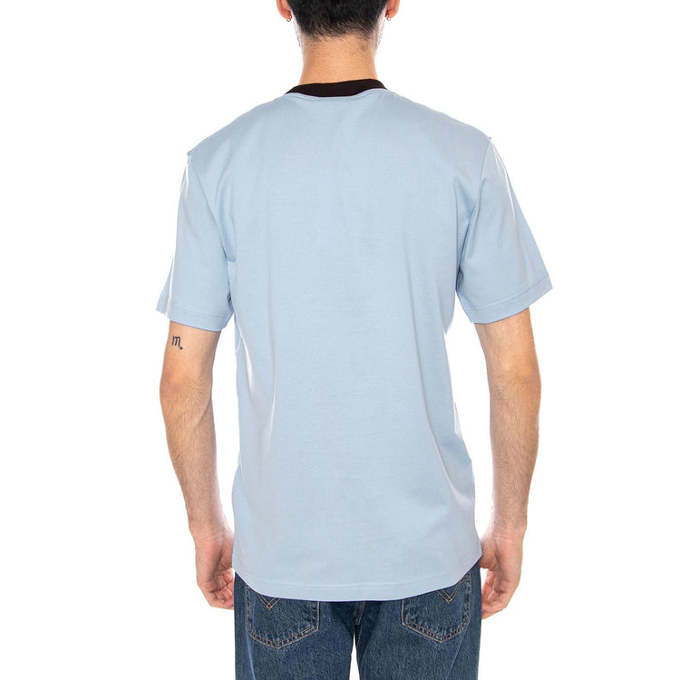 T-SHIRT BLUE - Maglietta Lacoste Girocollo Uomo Azzurra TH2323 HBA LACOSTE 