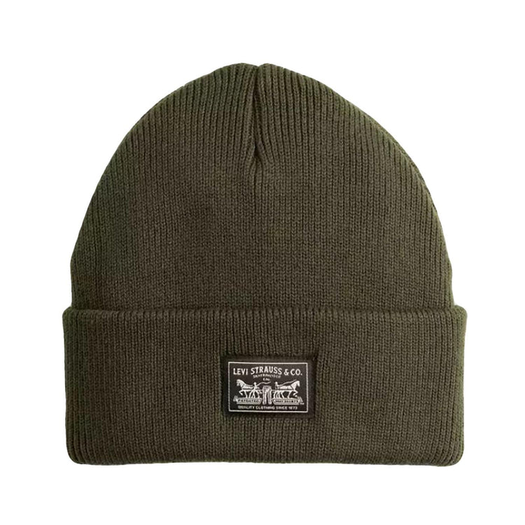 Backpatch Beanie - Duffle Bag Green - Berretto Verde 000J4-0016 . LEVIS 