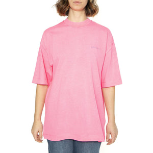 W' S/S Lumo T-Shirt Lumo Pink - Maglietta Girocollo Donna Rosa I034377.2M6GD  CARHARTT WIP 