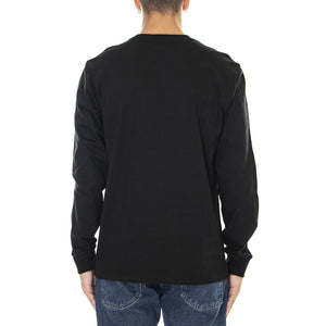 Base - Maglietta Girocollo Maniche Lunghe Uomo Nera I026265.0D2.XX.03 . CARHARTT WIP 